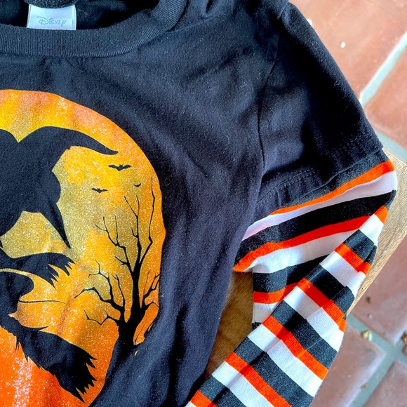 DISNEY HALLOWEEN MICKEY MOUSE Flying Witch Top S - Picture 8 of 11